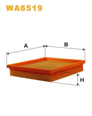 WIX FILTERS wa6519 -  Воздушный фильтр